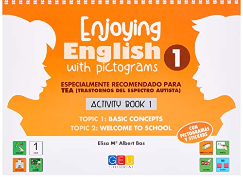 Stock image for E.P.-ENJOYING ENG.WITH PICTOGRAMS, 1. ACTIVITY BOOK for sale by Agapea Libros