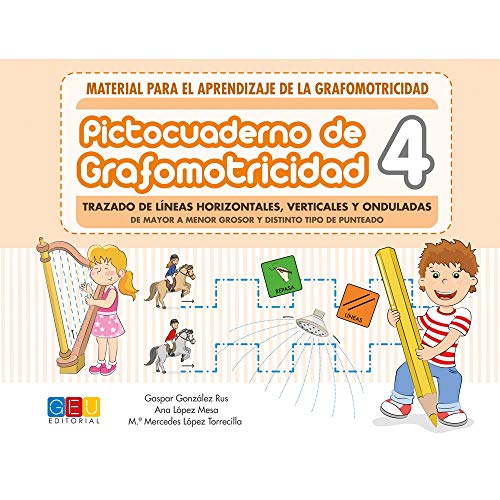 Stock image for PICTOCUADERNO DE GRAFOMOTRICIDAD 4 for sale by Antrtica