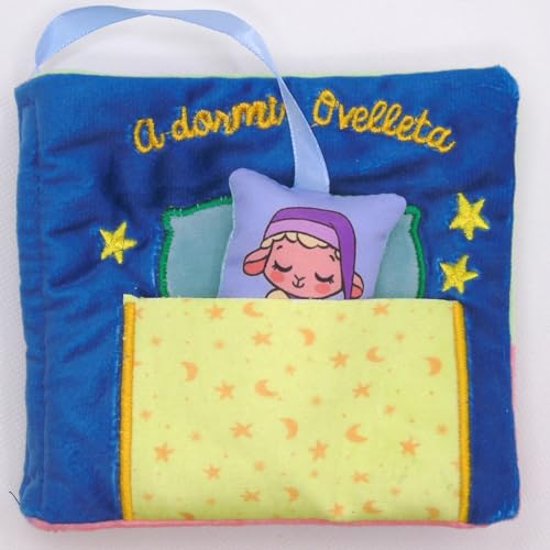Stock image for Contes per a bebs - A dormir, Ovelleta : Llibre de tela suau per a nadons entre 0 i 36 mesos. Interactiu, amb butxaques i amb una ovella de joguina! for sale by AG Library