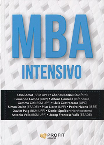 Imagen de archivo de MBA INTENSIVO a la venta por Hilando Libros