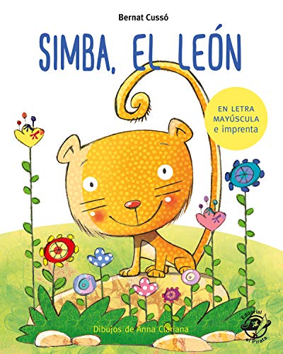 Imagen de archivo de Simba, el len: En letra MAYSCULA y de imprenta: libros para nios de 5 y 6 aos (Aprender a leer en letra MAYSCULA e imprenta) - Kids book to learn to read in SPANISH a la venta por GF Books, Inc.