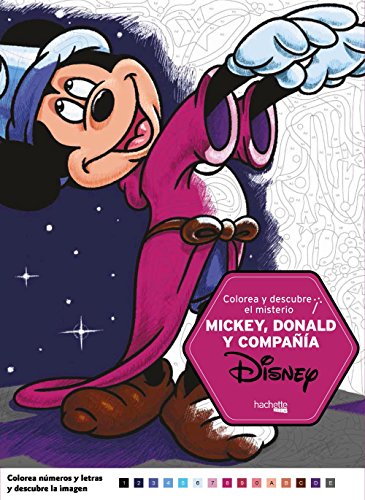 9788417240110: Colorea y descubre el misterio Disney. Mickey, Donald y compañía (Hachette HEROES - DISNEY - Colorear)