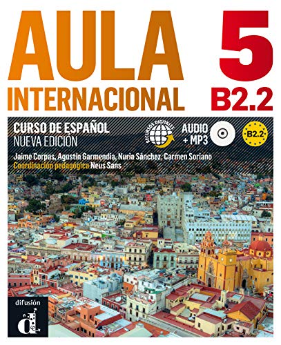 Stock image for Aula Internacional - Nueva edicion: Libro del alumno + ejercicios + CD 5 (B2.2 (Spanish Edition) for sale by Iridium_Books