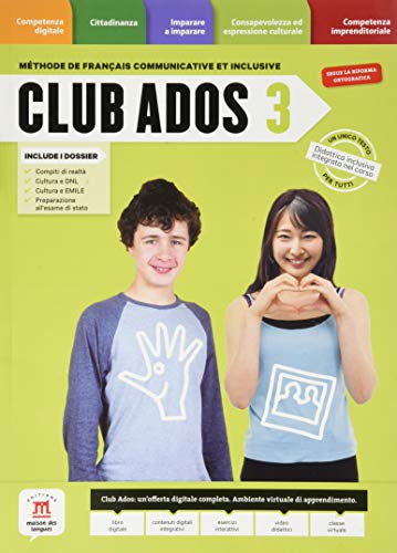 9788417249991: Club@dos. Livre de l'lve-Cahier d'exercices. Per la Scuola media (Vol. 3)