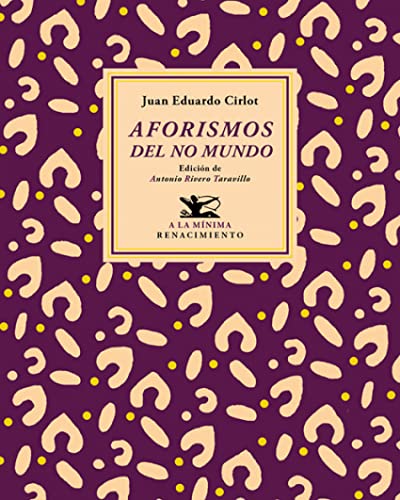 Aforismos del no mundo - Cirlot, Juan Eduardo