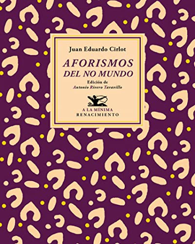 Stock image for Aforismos del no mundo for sale by Revaluation Books