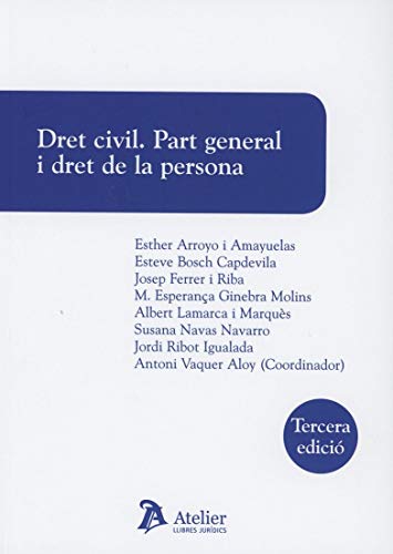 Imagen de archivo de Dret civil. part general i dret de la persona 2018 a la venta por Iridium_Books