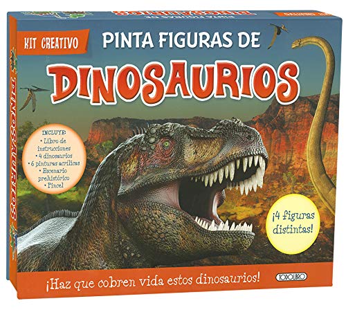 Imagen de archivo de PINTA FIGURAS DE DINOSAURIOS a la venta por AG Library