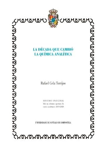 9788417595272: La dcada que cambi la qumica analtica (FONDO)