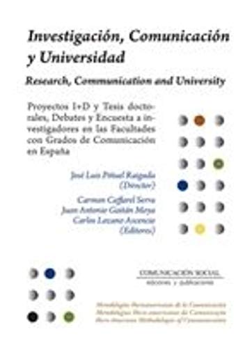 Stock image for Investigacin, Comunicacin y Universidad = Research, Communication and University for sale by AG Library