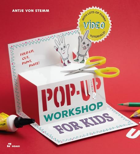 9788417656225: Pop-up Workshop for Kids - Fold, Cut, Paint and Glue