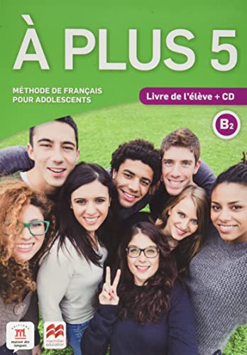 Stock image for A plus 5 B2 Livre +cd for sale by Hamelyn