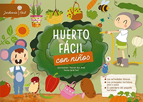 Imagen de archivo de HUERTO FCIL CON NIOS. a la venta por KALAMO LIBROS, S.L.