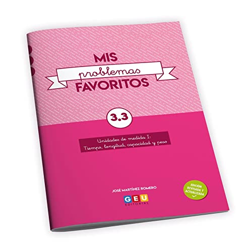 9788417748449: Mis Problemas favoritos 3 Pirmaria Cuaderno 3.Facilitar La Comprensin matemtica | Editorial Geu (Nios de 8 a 9 aos)
