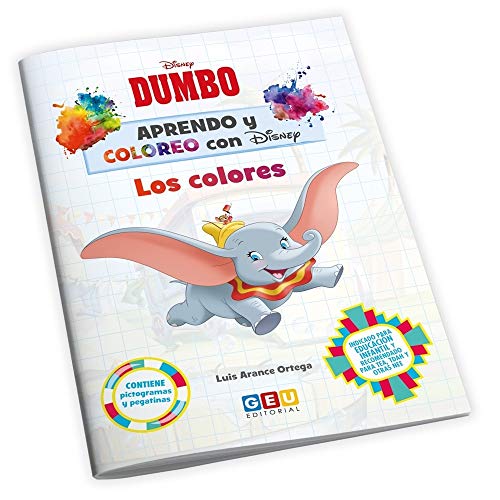 Imagen de archivo de APRENDO Y COLOREO CON DISNEY DUMBO LOS COLORES a la venta por AG Library