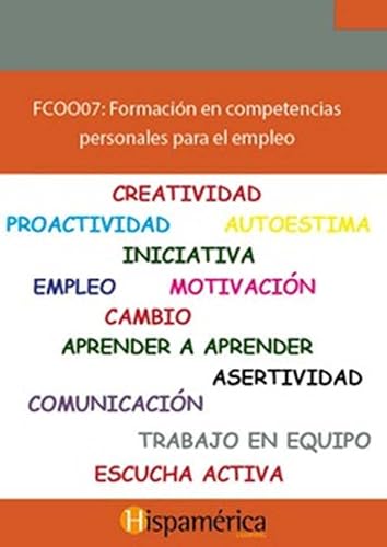 Imagen de archivo de COMPETENCIAS PERSONALES PARA EL EMPLEO FCOO07 a la venta por Agapea Libros