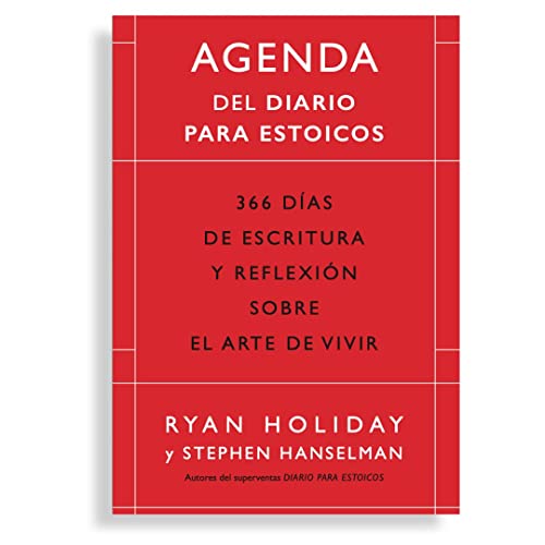 9788417963637: Diario Para Estoicos - Agenda Red Edition (Daily Stoic Journal Spanish Edition)