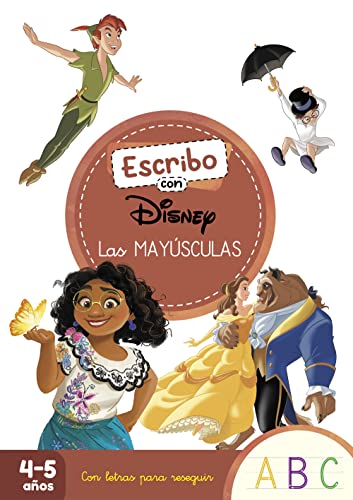 Imagen de archivo de Escribo con Disney. Las maysculas (4-5 aos) (Disney. Primeros aprendizajes): Con letras para reseguir (Aprendo con Disney) a la venta por medimops