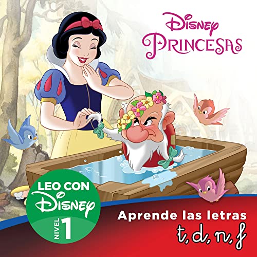 Imagen de archivo de Princesas Disney. Leo con Disney (Nivel 1). Aprende las letras: t, d, n, f (Disney. Lectoescritura) (Aprendo con Disney) a la venta por medimops