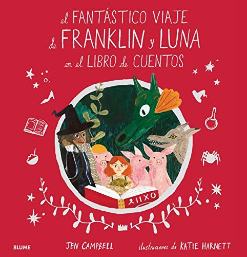 Stock image for Fantstico viaje de Franklin y Luna en el libro de cuentos for sale by Agapea Libros