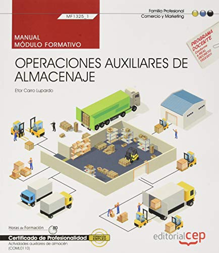 Beispielbild fr Manual. Operaciones auxiliares de almacenaje (MF1325_1). Certificados de profesionalidad. Actividades auxiliares de almacn (COML0110) zum Verkauf von Ammareal