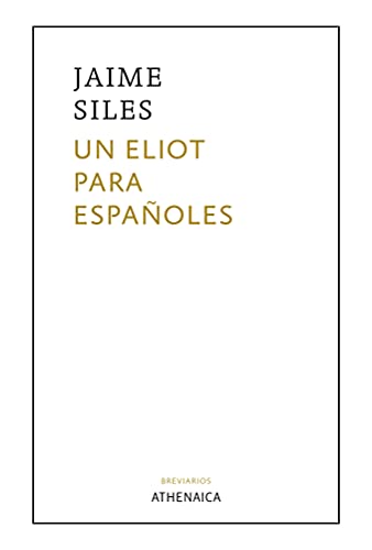 Immagine dell'editore per Un Eliot para espaoles venduto da Agapea Libros