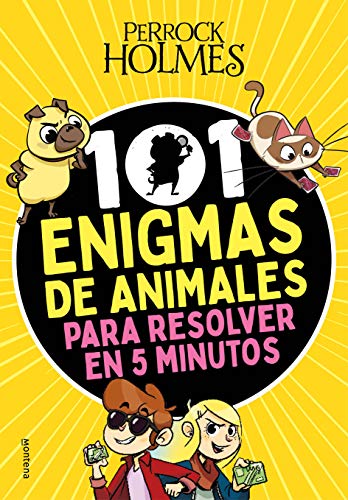 Stock image for 101 enigmas de animales para resolver en 5 minutos (Perrock Holmes) for sale by medimops