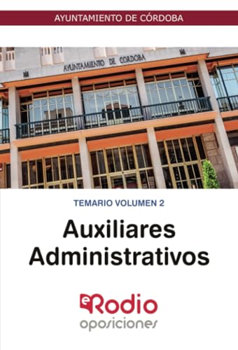Beispielbild fr Auxiliares Administrativo. Temario Volumen 2: Ayuntamiento de Crdoba zum Verkauf von medimops