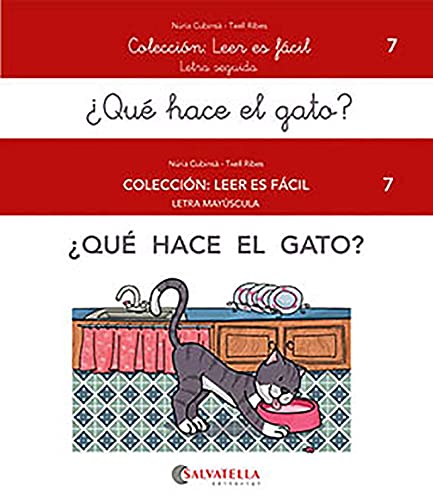 Stock image for �Qu� hace el gato?: Leer es f�cil 7