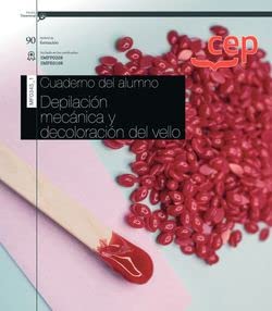 9788418543975: Cuaderno del alumno. Depilacin mecnica y decoloracin del vello (Transversal: MF0345_1). Certificados de profesionalidad (FORMACION)