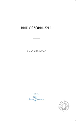 Stock image for BRILLOS SOBRE AZUL. for sale by KALAMO LIBROS, S.L.