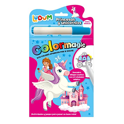 Imagen de archivo de colormagic princesas y unicornios tinta magica a la venta por AG Library