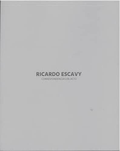 Beispielbild fr RICARDO ESCAVY zum Verkauf von Librerias Prometeo y Proteo
