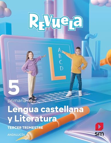 Imagen de archivo de LENGUA CASTELLANA Y LITERATURA . 5 PRIMARIA. REVUELA. TRIMESTRES. ANDALUCA a la venta por Librerias Prometeo y Proteo