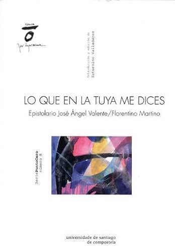 Stock image for LO QUE EN LA TUYA ME DICES for sale by Siglo Actual libros