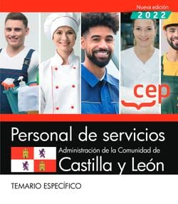 9788419201638: Personal de servicios. Administracin de la Comunidad de Castilla y Len. Temario Especfico