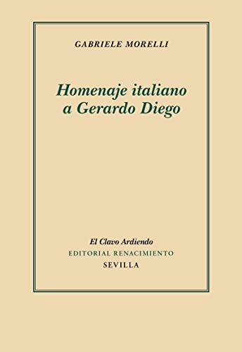 Stock image for HOMENAJE ITALIANO A GERARDO DIEGO for sale by KALAMO LIBROS, S.L.