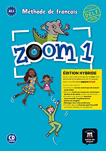 Imagen de archivo de Zoom 1 - Livre de l'lve - d. hybride + CD [Broch] Jonville, Catherine; Moulire, Jean-Franois; Ferreira Pinto, Manuela et Quinson, Jocelyne a la venta por BIBLIO-NET