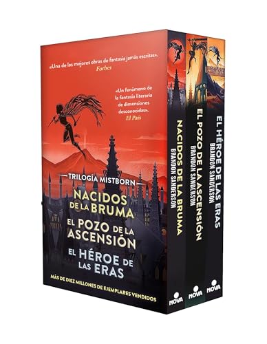 Stock image for ESTUCHE TRILOGA MISTBORN (NACIDOS DE LA BRUMA | EL POZO DE LA ASCENSIN | EL HROE DE LAS ERAS) (NACIDOS DE LA BRUMA [M for sale by KALAMO LIBROS, S.L.