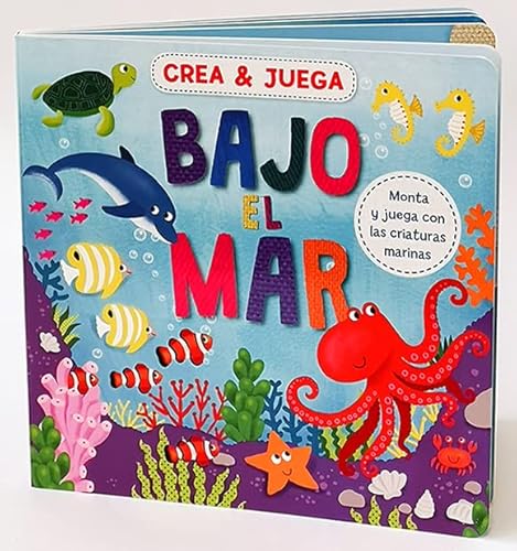 Imagen de archivo de BAJO EL MAR / MONTA Y JUEGA CON LAS CRIATURAS MARINAS a la venta por Siglo Actual libros