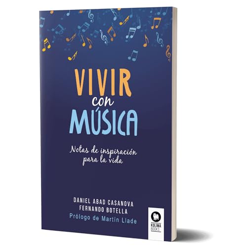 Imagen de archivo de Vivir con música: Notas de inspiración para la vida (Spanish Edition) [Soft Cover ] a la venta por booksXpress