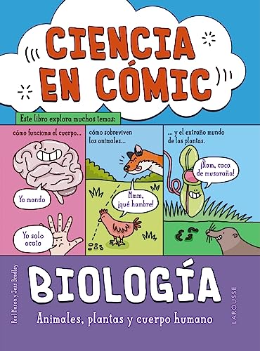 Imagen de archivo de CIENCIA EN CMIC. BIOLOGA. ANIMALES, PLANTAS Y CUERPO HUMANO a la venta por KALAMO LIBROS, S.L.