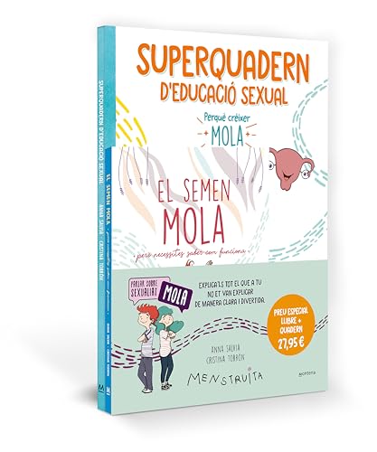 Imagen de archivo de PACK APRN AMB MENSTRUITA (EL SEMEN MOLA + SUPERQUADERN D'EDUCACI SEXUAL) a la venta por KALAMO LIBROS, S.L.