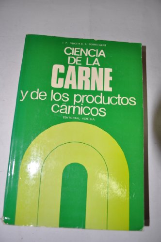 9788420003863: Ciencia de la carne y de los productos crnicos (Spanish Edition)