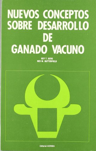 Imagen de archivo de nuevos conceptos sobre desarrollo de ganado vacuno berg r a la venta por DMBeeBookstore