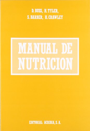 Beispielbild fr Manual de Nutricin zum Verkauf von Hamelyn