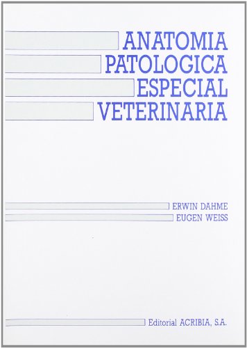 9788420006482: Anatoma patolgica especial veterinaria