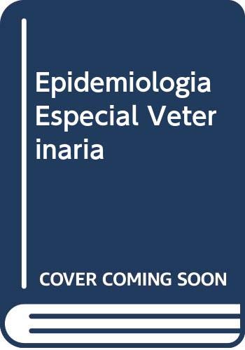 Beispielbild fr EPIDEMIOLOGA VETERINARIA zum Verkauf von Zilis Select Books