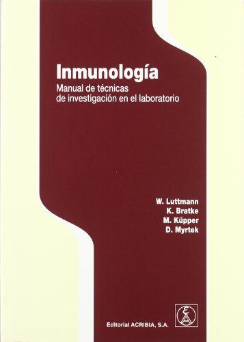 Imagen de archivo de INMUNOLOGA MANUAL DE TCNICAS DE INVESTIGACIN EN EL LABORATORIO a la venta por Zilis Select Books