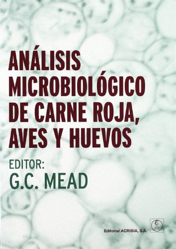 Stock image for ANALISIS MICROBIOLOGICO DE CARNE ROJA, AVES Y HUEVOS for sale by Siglo Actual libros